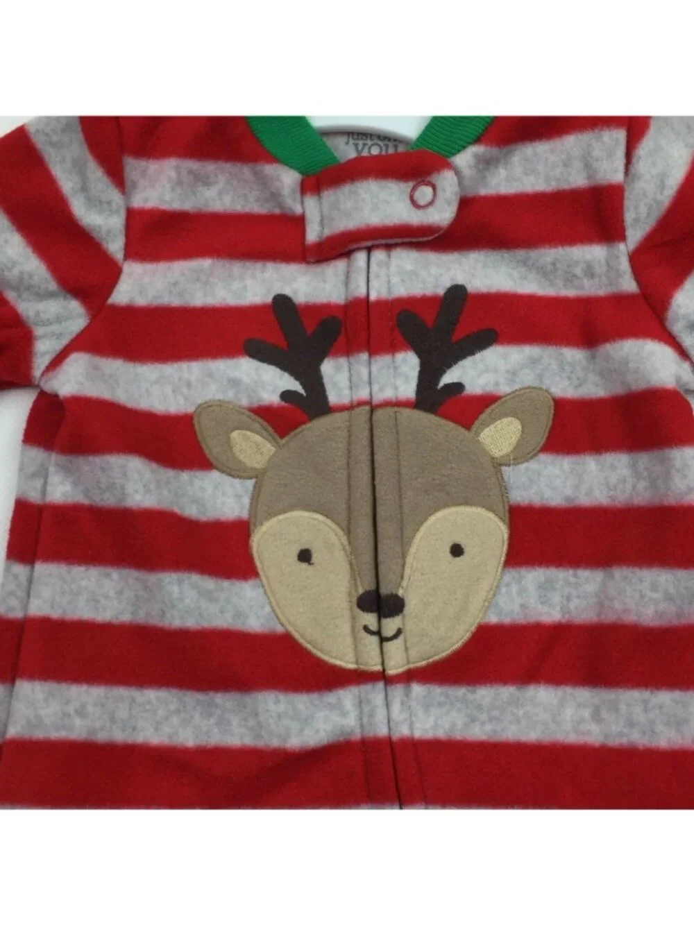 Carters Just One You Christmas Baby Reindeer Sleeper Body Suit Outfit 3 Months